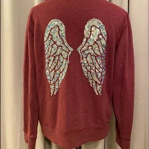 RARE Victoria’s Secret Sequin Full Zip Hoodie